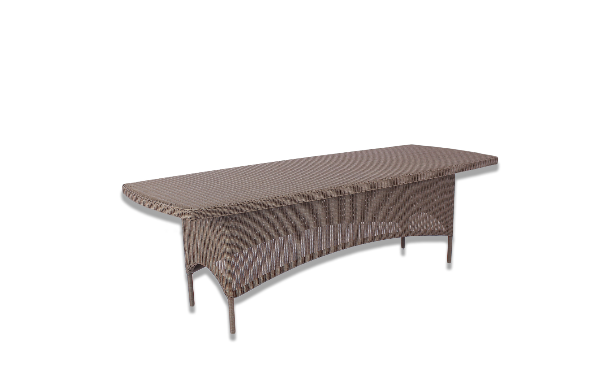 PALMA REC.TABLE Online Teak,Wicker,Aluminum Indoor & Outdoor