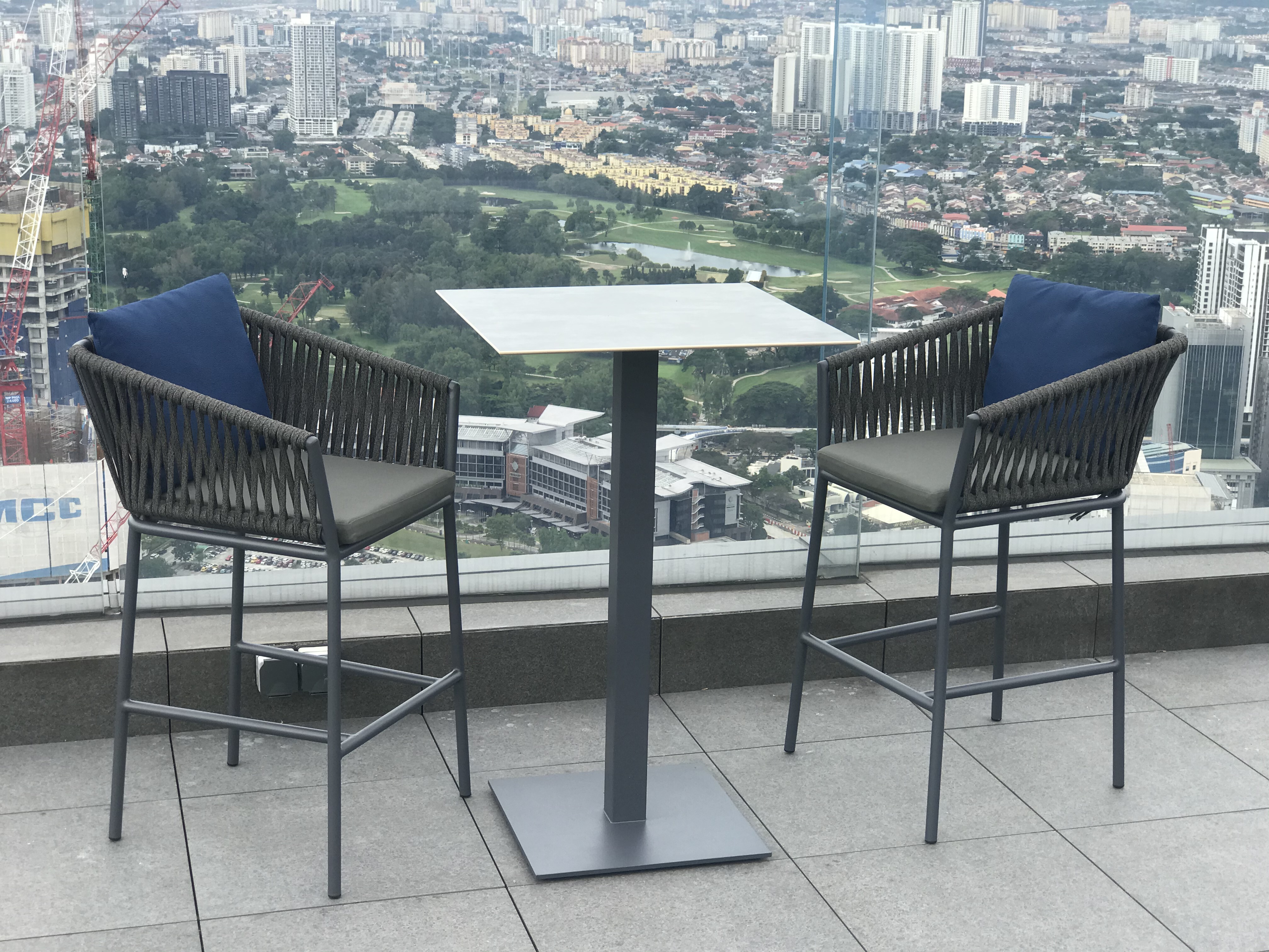 BISTRO HIGH TABLE Online Teak,Wicker,Aluminum Indoor & Outdoor