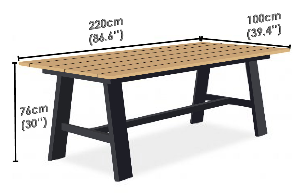 QATAR EXT. TABLE Outdoor Furniture Manufacturer