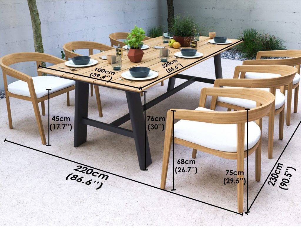 QATAR EXT. TABLE Outdoor Furniture Manufacturer