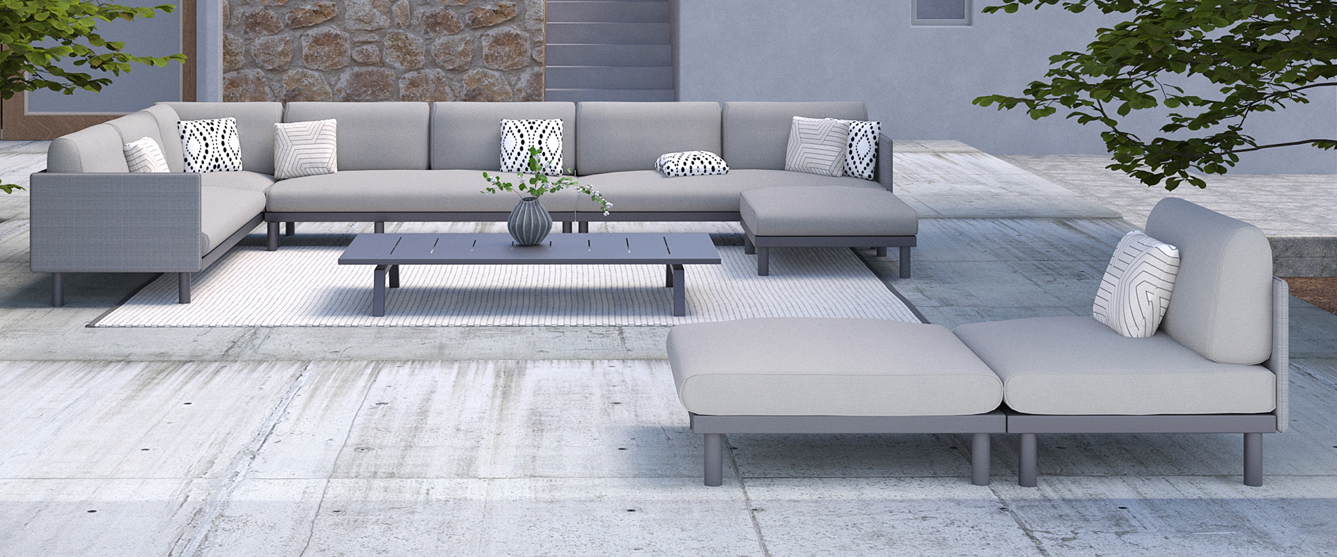 AIRA SOFA with DAYBED